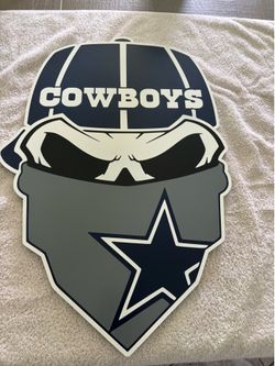 Custom made Cowboys wall art