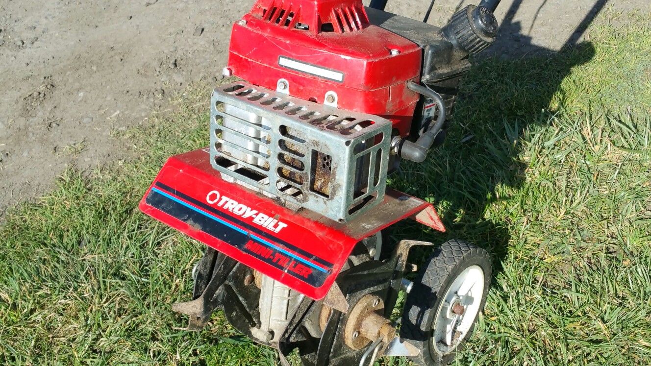TroyBilt MiniTiller Cultivator Rototiller with Gas Motor for Sale in