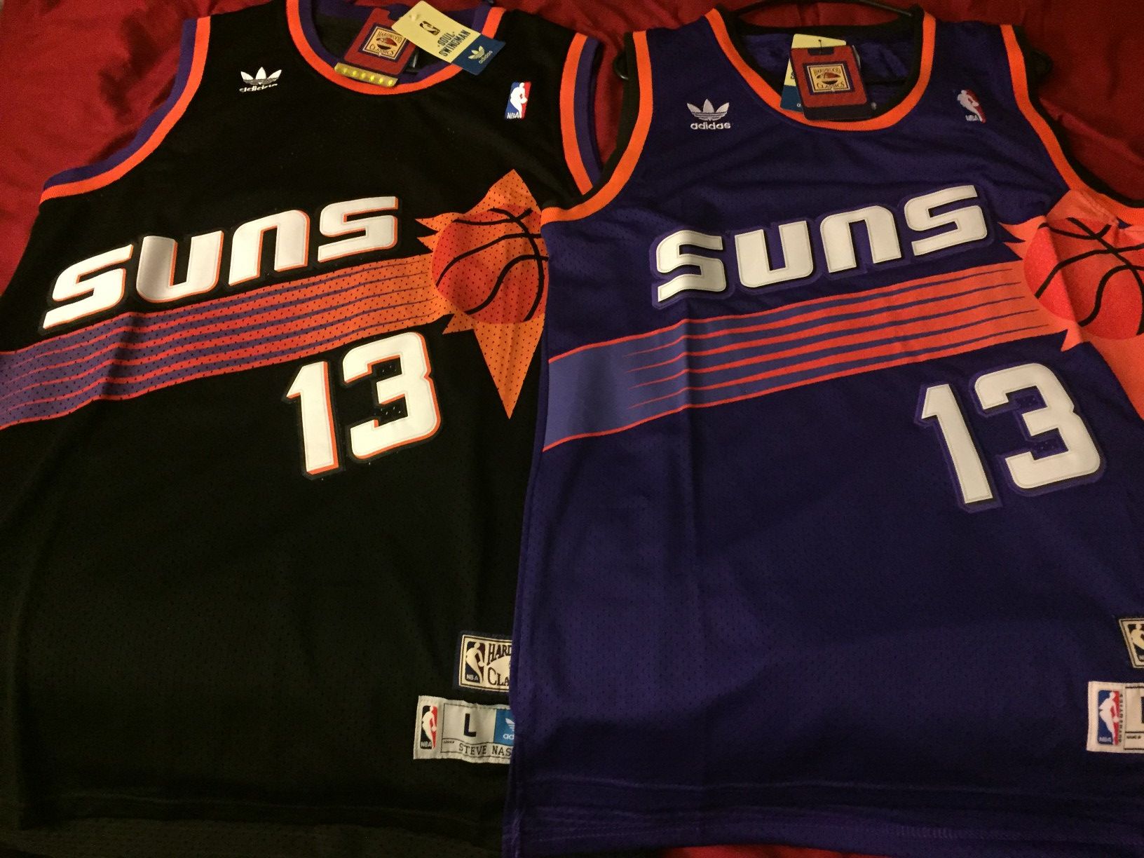 Phoenix Suns NBA Steve Nash Vintage Suns Adidas Team Jersey