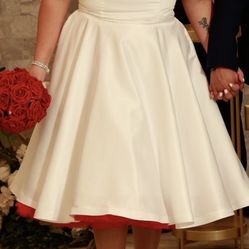 Pin Up Wedding Dress