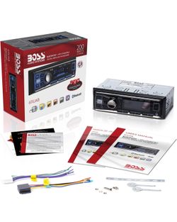 BOSS Audio 611UAB Single-DIN Multimedia Player