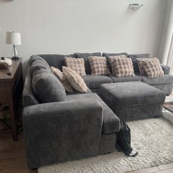 Sofa Set With Ottoman