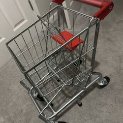 Melissa & Doug metal shopping cart