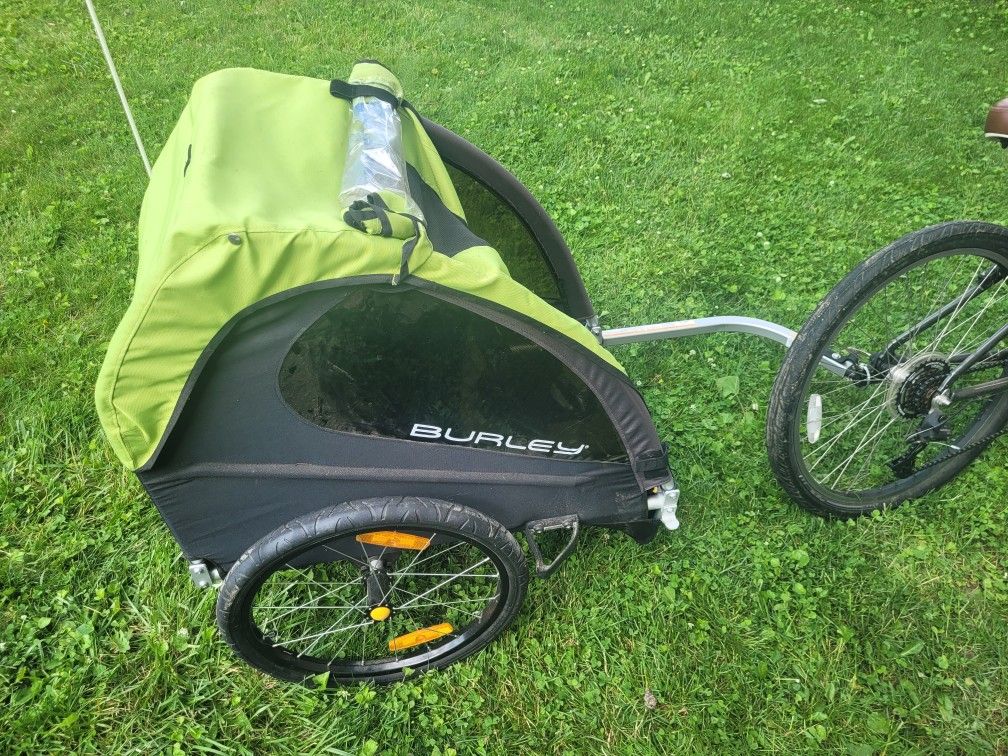 Burley Minnow Bike Trailer – Great Condition – \$125