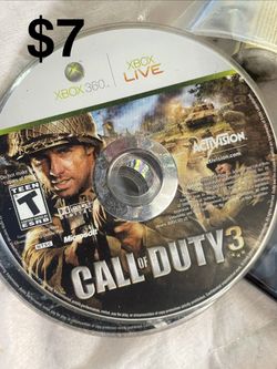 Xbox 360 Live Cod 3