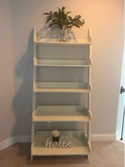 Pottery Barn White Bookcase