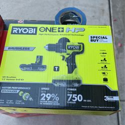 Ryobi Hammer Drill Brushless