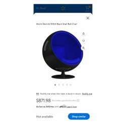 Globe Chair Eero Aarnio inspired Ball Chair