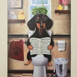 Metal Dog Picture