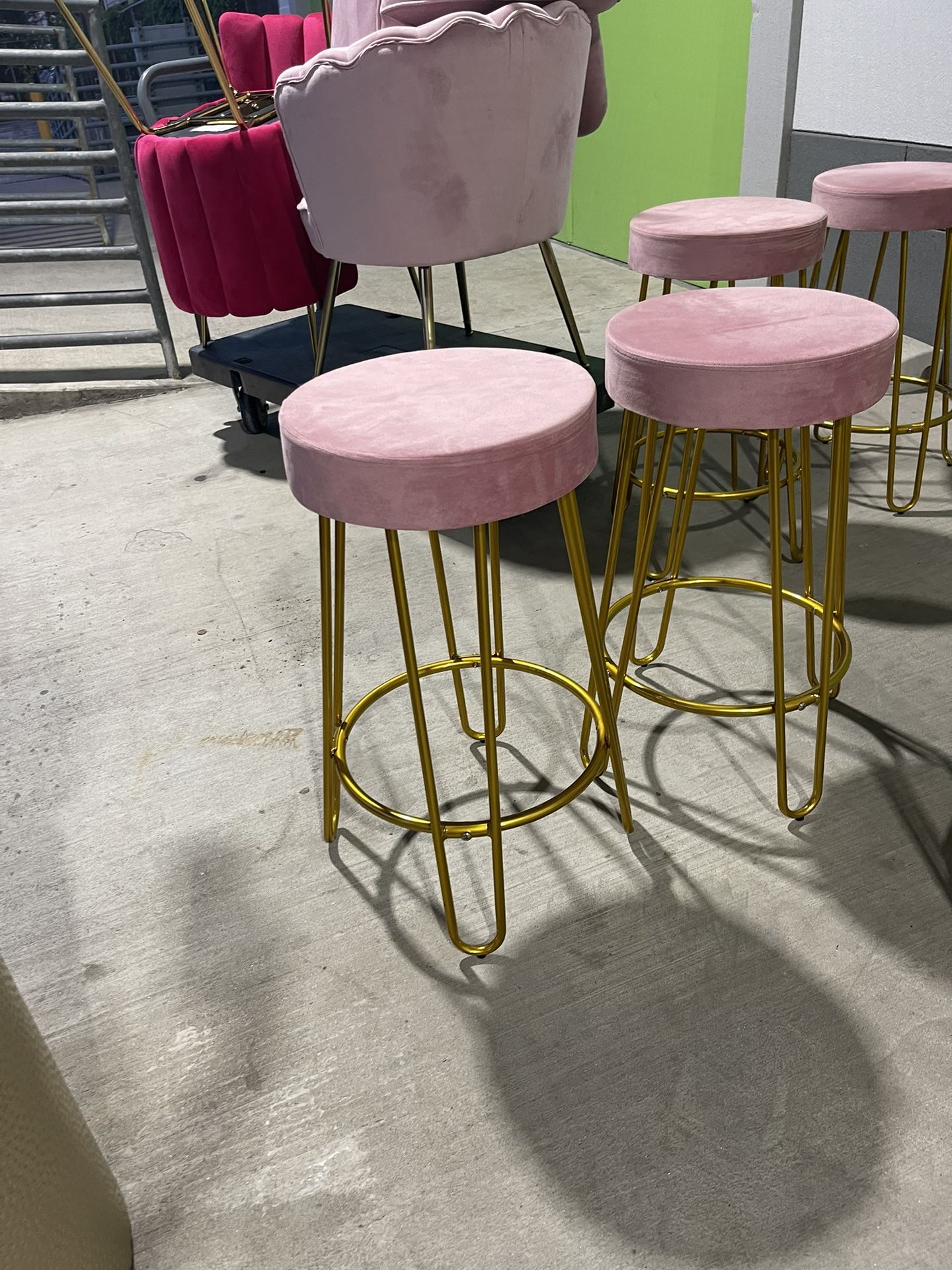 Pink Furniture - Stools And Chairs And Mini Table & Chair