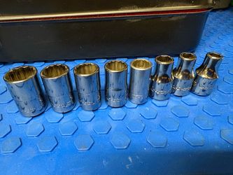 **Snap-On 1/4” Drive Sockets**