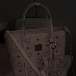 Mini MCM Pink Tote Bag 