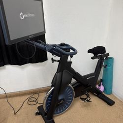 MAKE ME AN OFFER BEACH BODY MYX Fitness Plus Professional Grade Stationary Bike With Touch Screen