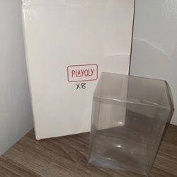 X8 Box Clear 4" Cover Cases For Pop Figures