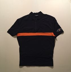 Polo Navy Orange Line Jersey ( Limited Edition) 