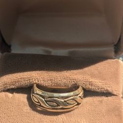14K Gold Unisex Ring