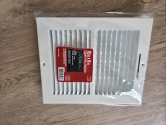 Moving Sale!! Leverbilt 10x8 Ceiling & Wall Register