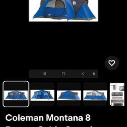 8 PERSON COLMAN  TENT NEW