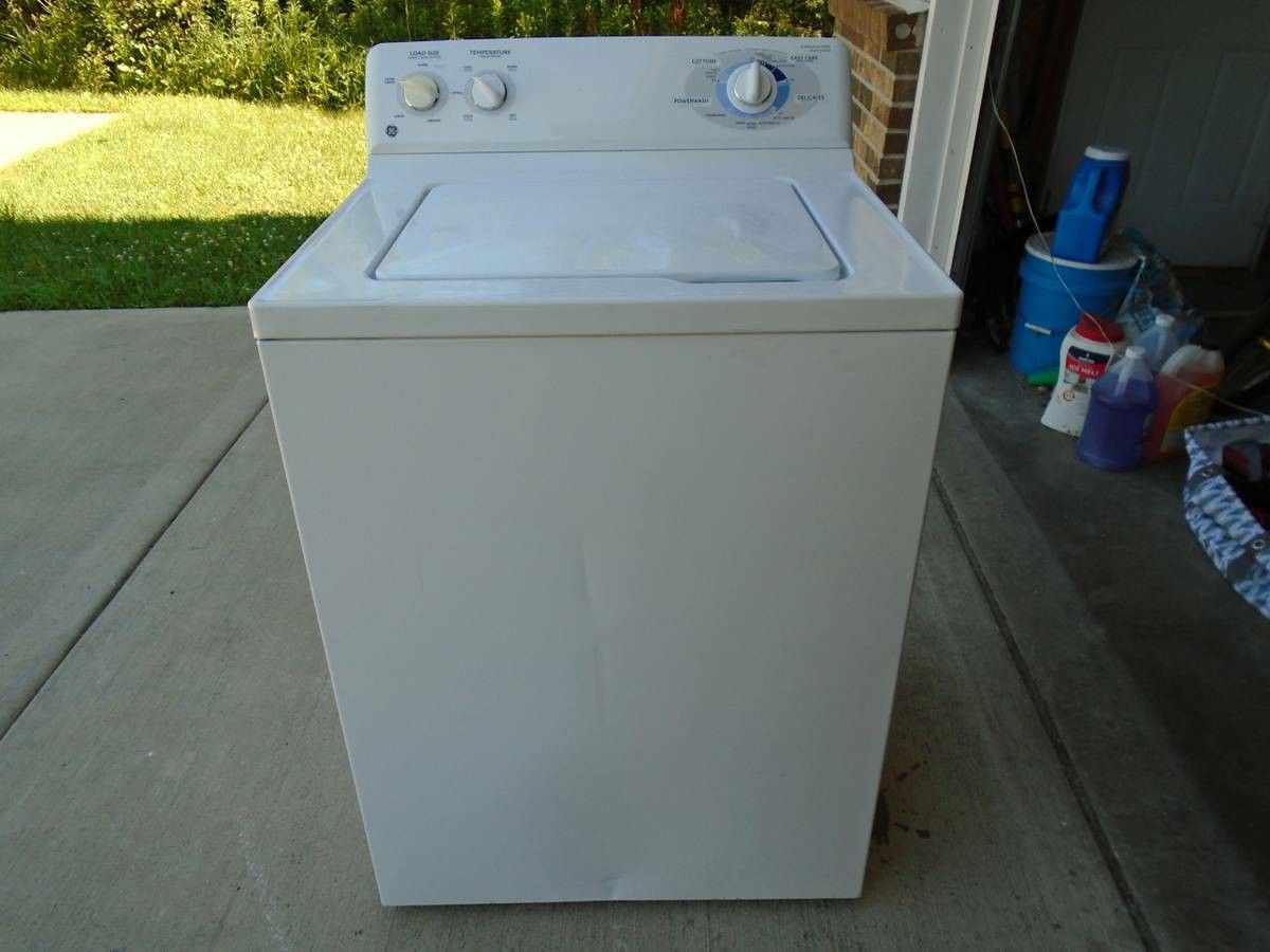 Nice GE Super Capacity Plus Washer