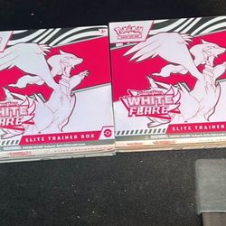 Pokémon White Flare Elite Trainer Box 