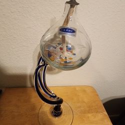 Jozefina Krosno Handmade 8" Oil Lamp