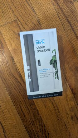 Blink Video Doorbell (Black)