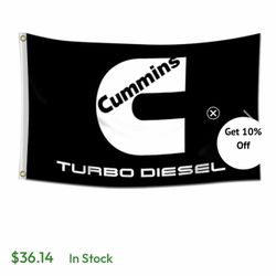 Dodge Cummins flag