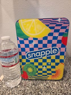 Snapple mini fridge
