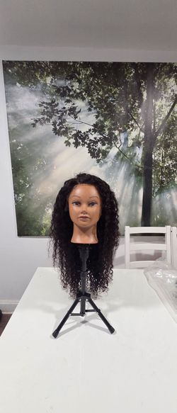 Human hair lace front wig