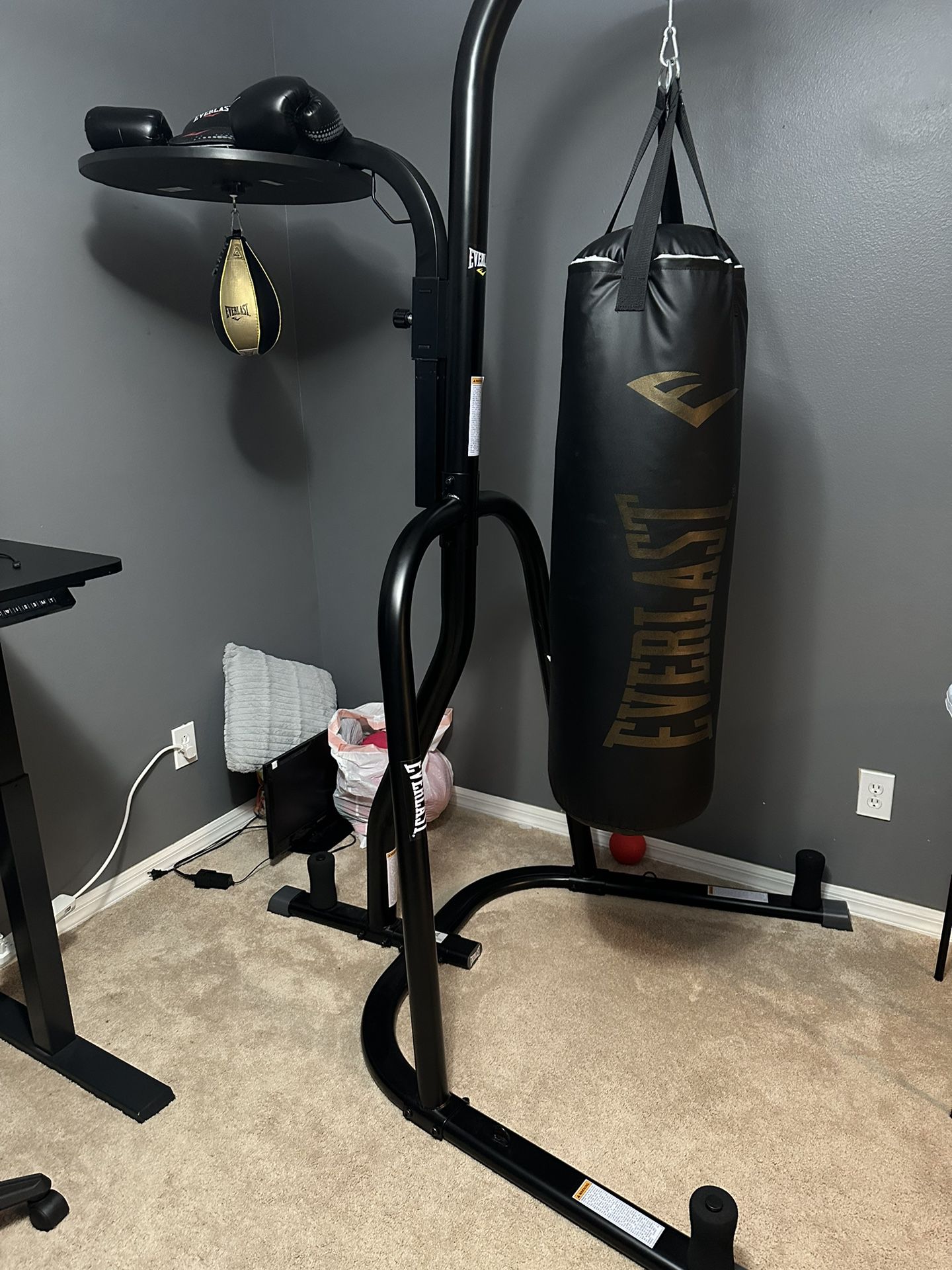Punching Bag Combo Stand