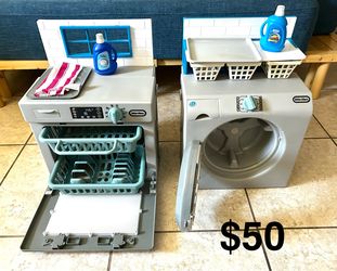 Little Tikes Play Dishwasher & Wash/Dryer kit Machine