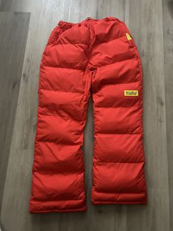 Red ALCS Puffer Pants Size XL