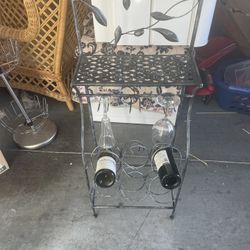 Wine & Glass Rack