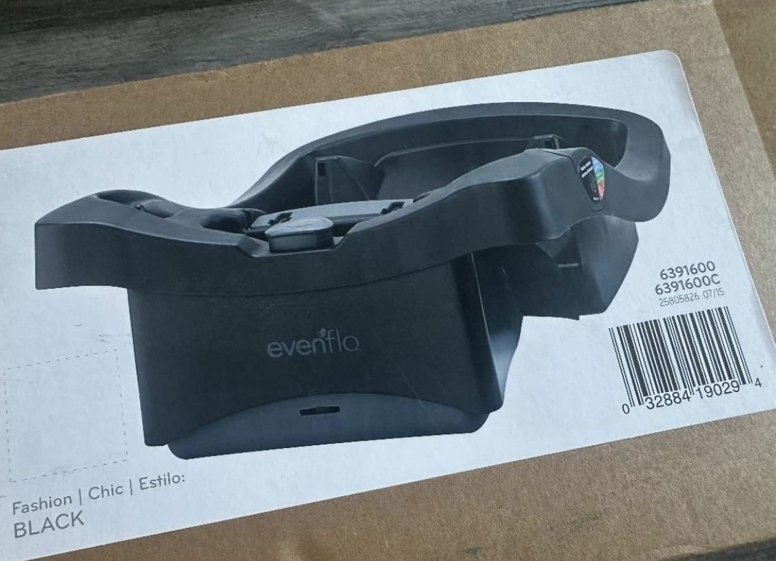 NEW Evenflo LiteMax 35 Infant Car Seat Base New, Open Box