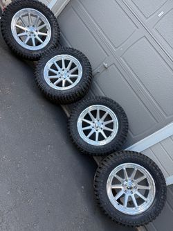 6x139.7 wheels with tires