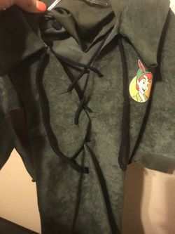 Peter Pan costume size 6-8