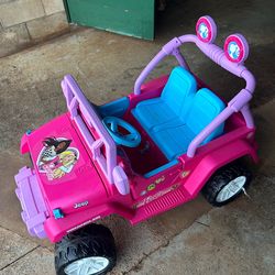 Barbie Kids Jeep car