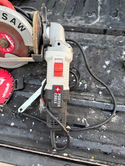 Porter Cable  Angle Grinder with Cutting Disc