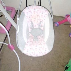 Ingenuity Babygirl Swing 
