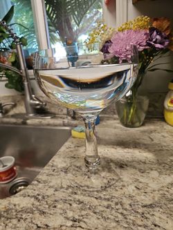 Clear Glass Margarita Cocktail Glass