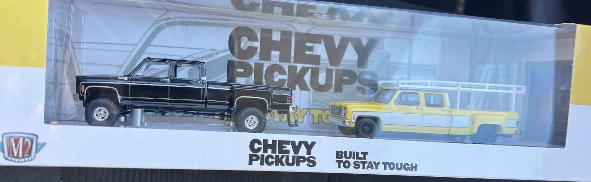 Toy Truck 2024 M2 Machines Chevy Trucks 1975 Chevrolet Silverado 30 4x4 1973 Silverado R78