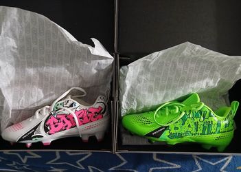 Battle Stealthskin Graffiti Football Cleats – 2 Pairs