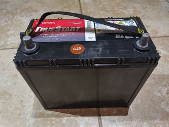 Toyota TrueStartSuper AGM Battery Group Size S46B24R, 00(contact info removed)1. 325 CCA, Made on 3/2025. $150 cash. Just For Toyota Prius
