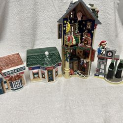 Coca-Cola North Pole Bottling Works & Canister collection