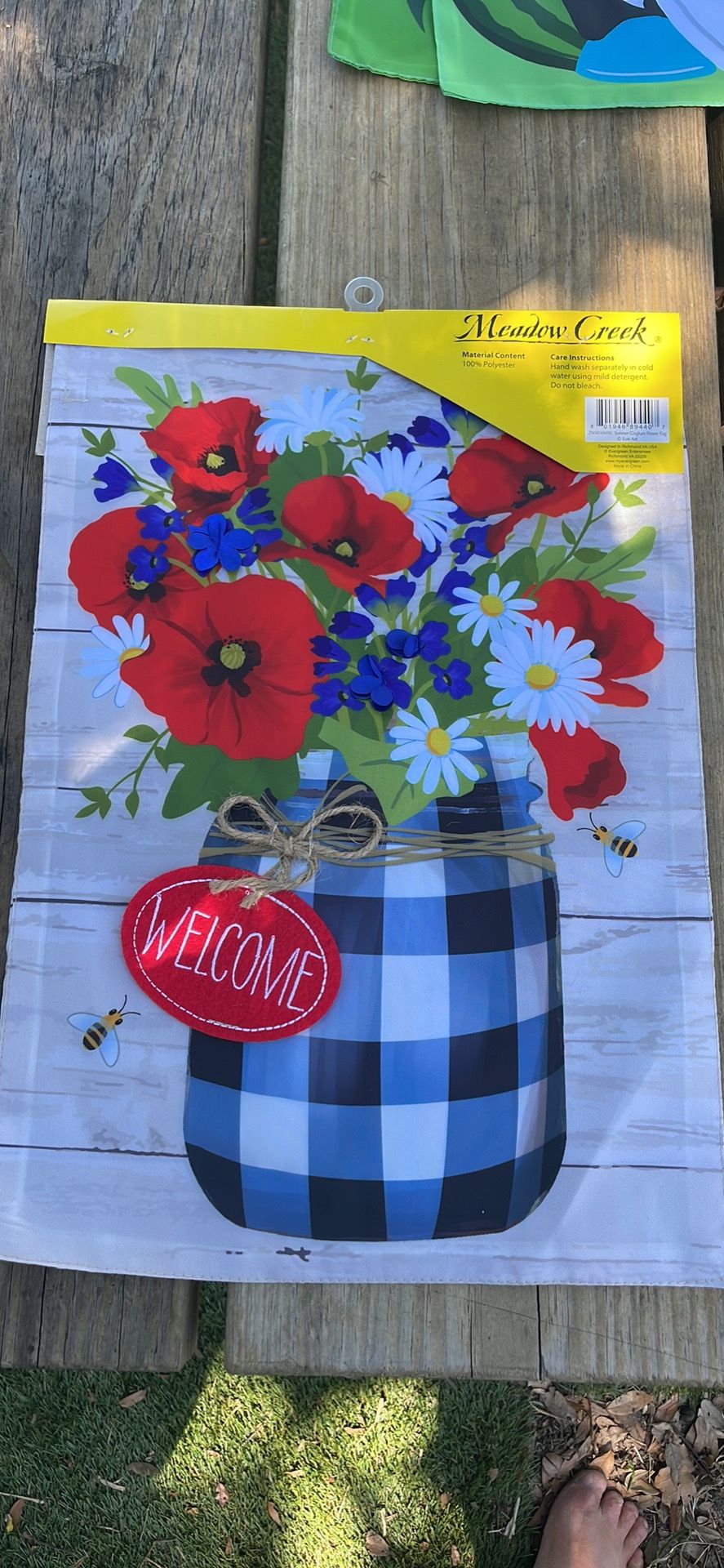 12 x 18 garden flag NEW
