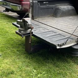 bench vise hitch receiver