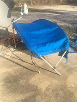 Canvas Bimini And Windows For Bayliner Boat