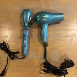 Hair Blow Dryer And  Crimper 