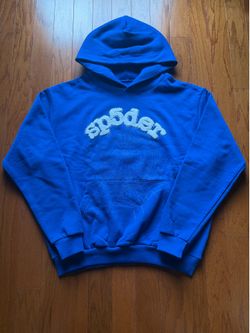 Blue rhinestones Sp5der Size medium 🔥