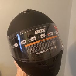 BILT Force Motorcycle Helmet - Matte black